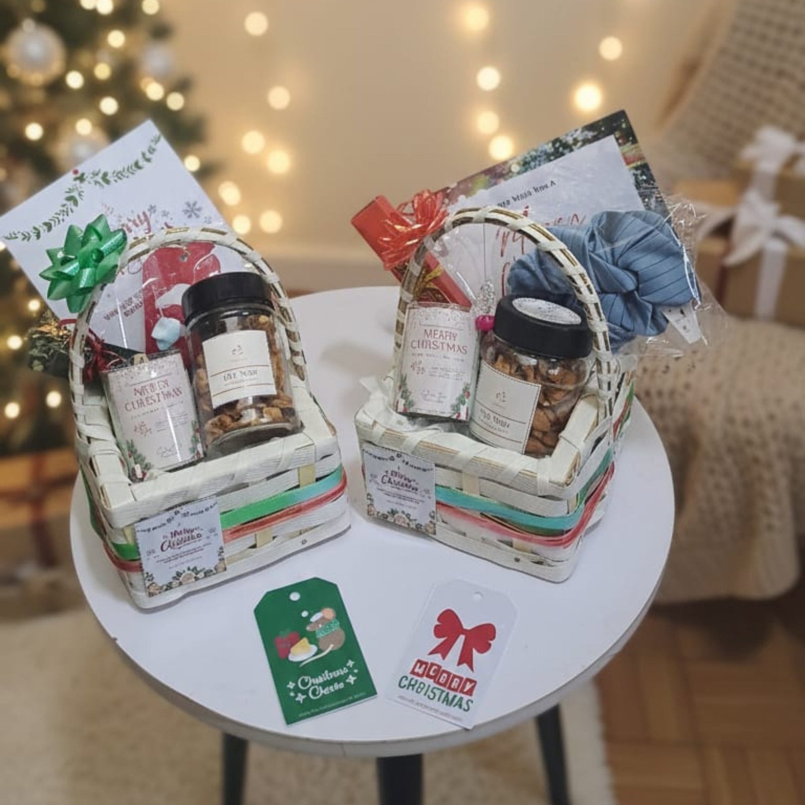 Christmas Elegance Gift Basket – For Her - Midnight Coffee