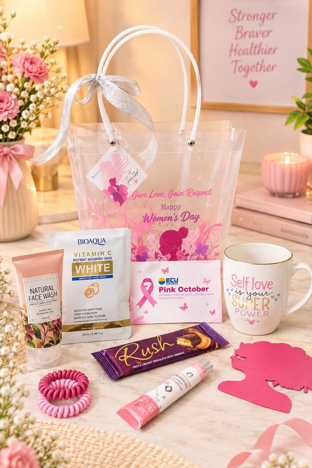Pinktober Self-Care Gift Bag