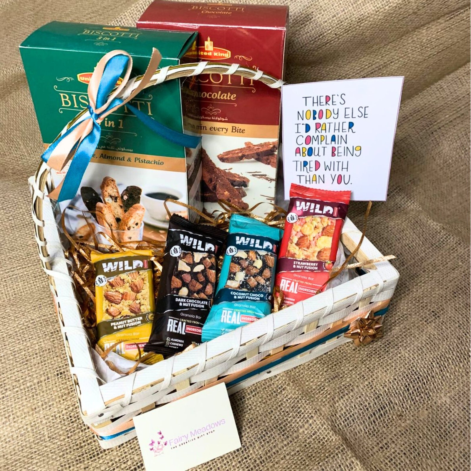 Biscotti Crunch Affair Basket