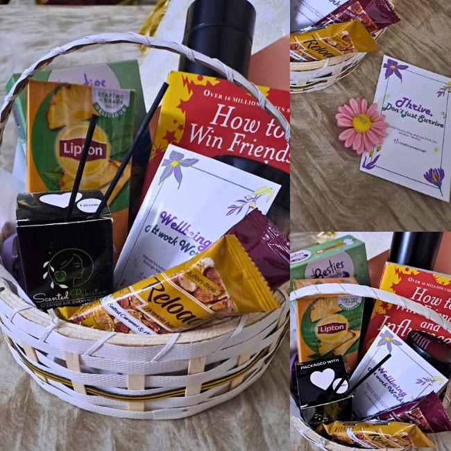 Wellness Basket Big - Wellness at Work - For Female