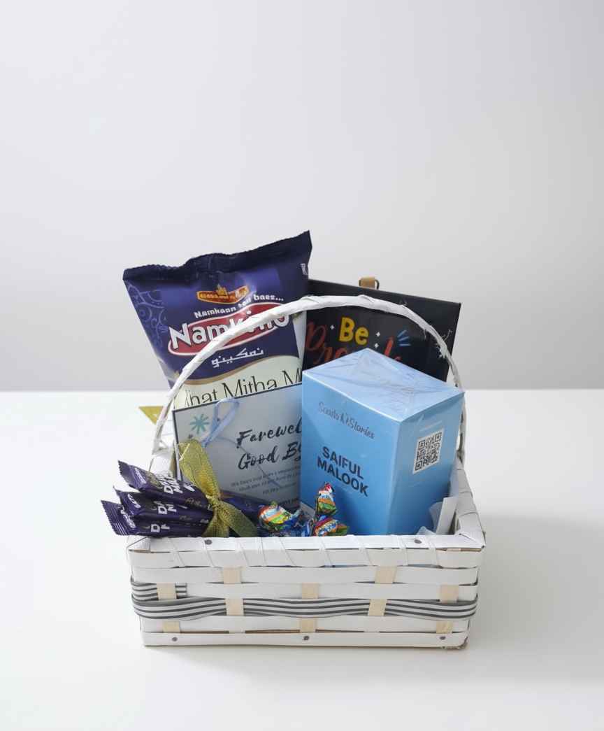 Farewell GoodBye Basket - Frame