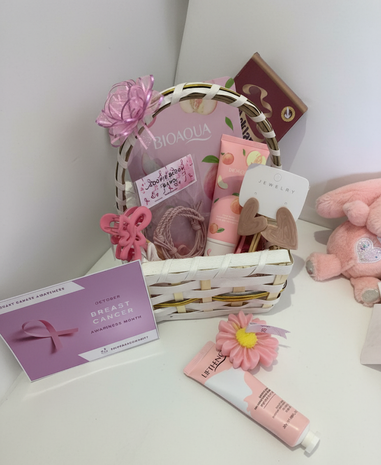 Pinktober Give Away Goodie Basket