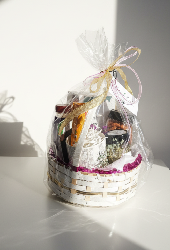 Wellness Thank You Basket - Mug and Coaster