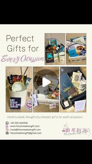 Fairy Meadows on Instagram: "Looking for the perfect gift for your upcoming occasion?

Can’t seem to find the right fit? Don’t worry — we’ve got you covered! 💛

✨ Explore our beautifully curated gift options or simply Wh